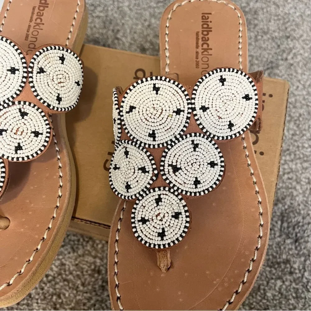 LAIDBACK LONDON Pemba Sandals